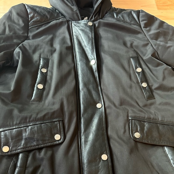 DBRAND by DIMITRI LEATHER Leather Parka Thinsulation - Picture 5 of 5